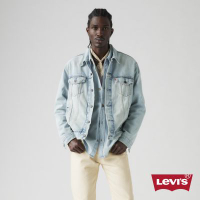 Levis 男款 牛仔外套 / Type3經典修身版型 / 刷白極淺藍刷色 熱賣單品