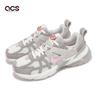 Nike 休閒鞋 Wmns V2K Run 女鞋 灰 粉紅 米白 復古 緩震 HV5997-161