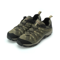 【MERRELL】ALVERSTONE 2 GORE-TEX 防潑水健行鞋 墨綠 男鞋 ML037321