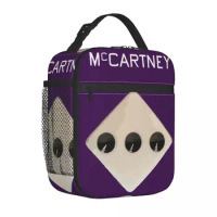 McCartney Insulated Lunch Bag Retro Portable School Multi-Style