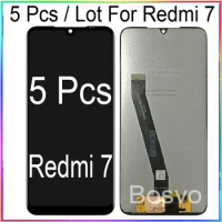 Wholesale 5 Pieces/Lot For Xiaomi Redmi 7 LCD screen display with touch assembly for Redmi7