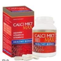 Calci MK7 Max - Viên uống bổ sung canxi tảo đỏ tự nhiên, vitamin D3, MK7 hộp 60 viên
