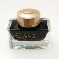 【Pelikan】《Edelstein 逸彩鋼筆墨水》青金石藍 Golden Lapis / 50ml