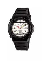 Casio Men's Analog HDA-600B-7BV Black Resin Band Casual Watch
