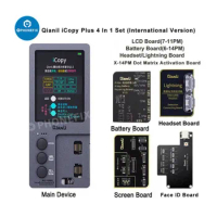 Qianli iCopy Plus for iPhone XS MAX 11 12 13 14 Pro Max Battery Health Face ID Repair LCD Vibrator Transfer EEPROM Programmer