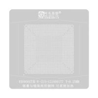 CPU Reballing Stencil For RX6800XT IC Chip Planting Tin Template Fixture Mesh Dropship