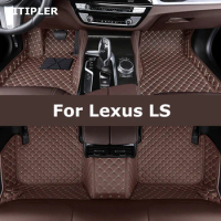 TITIPLER Custom Car Floor Mats For Lexus LS LS350 LS400 LS430 LS460 LS500 LS500h LS600h Auto Carpets Foot Coche Accessories