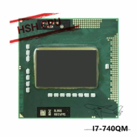Intel Core i7-740QM i7 740QM SLBQG 1.7 GHz Quad-Core Eight-Thread CPU Processor 6W 45W Socket G1 / rPGA988A
