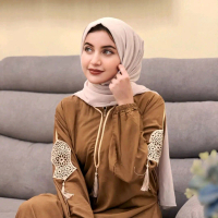 Abaya Gamis Terompah Dubai By Nurina Store Ibu Muslim