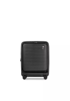 ECHOLAC Echolac Celestra 20" Carry On Upright Luggage - Front Access Opening (Black)