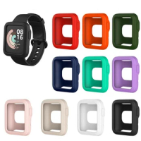 50pcs/Pack Case for Xiaomi Mi Watch Lite Protector Case Silicone Bumper for Redmi Watch 2 Lite Case Cover Protective Accessories