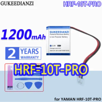 High Capacity GUKEEDIANZI Battery 1200mAh for YAMAN HRF-10T-PRO cosmetic instrument