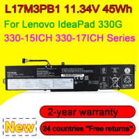 L17M3PB1 For Lenovo IdeaPad 330G 330-15ICH 330-17ICH Laptop Battery L17D3PB0 L17C3PB0 5B10Q71251 5B10Q71252 11.34V 45Wh 4000mAh