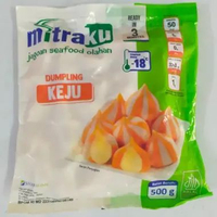 Mitraku Dumpling Keju (Ikan Olahan) 500g