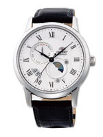 นาฬิกาข้อมือผู้ชาย Classic Mechanical สายหนัง รุ่น RA-AK0008S สีขาว