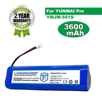 Long-Lasting 3600mAh JT-ESB06-05 Li-ion Battery For YUNMAI Pro Basic YMJM-551S