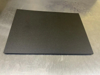 Mika Cover jilid PP Pasir doff Hitam tebal 0.70 mm A4 isi 10 lembar