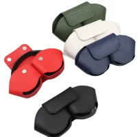 Leather Soft Case For Airpods Max Headphone Protective Cover Headset Shockproof Anti-drop PU Cover For Airpods Max Anti-scratch