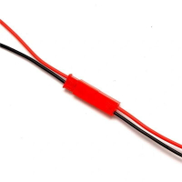 JST延長線2P 紅黑對插線 鋰電池公母插頭1對JST10cm 延長線航模配件 A2212 QAV250【現貨】