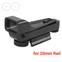 Airsoft Red Green Dot Sight Tactical Riflescope Optical Reflex Sight for 20mm Rail CS Game Airsoft Scope for Outdoor Hunting