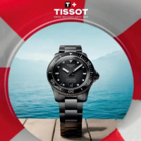 【TISSOT 天梭】官方授權 Seastar 1000 海星300米潛水 機械錶 手錶(T1208073305100/40mm)