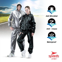 Speeds Jaket Sauna / Baju Sauna Suit Satu Set / Setelan Sport Jaket Celana SAUNA 036-1 (Tersedia Siz