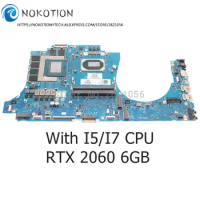 M01207-601 M01207-001 M02065-601 GPC72 LA-J672P For HP Omen 17-CB 17-CB10055NG Laptop Motherboard With I5/I7 CPU RTX2060 6GB