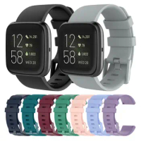 Smart Watch Strap For Fitbit Versa2 23mm-Silicone Strap For Fitbit Versa / Versa Lite / Versa 2 Sport Band Accessories