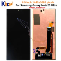 AMOLED Note 20 Ultra LCD For Samsung Galaxy Note20 Ultra display SM-N985F, SM-N985F/DS 5G Touch Screen Digitizer