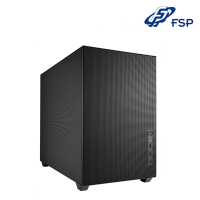 【FSP 全漢】全漢 CST352 M-ATX 電腦機殼(黑色)