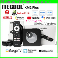 [Genuine]Mecool KM2 Plus/Deluxe Global Version Smart 4K TV Box Google Certified Netflix 2/4G 16/32G 5G WF6 USB3.0 100/1000M LAN