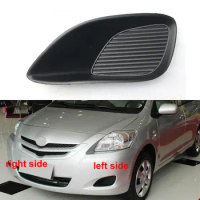 For Toyota Vios 2008 2009 2010 2011 2012 2013 Fog Lamp Shell Front Bumper Grille Driving Lamp Cover Fog Light Cover No Hole