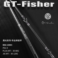 ECOODA GT-FISHER Series BSG BLACK LIGHT POPPING 3m Shore Jigging Rod 30g-120g Long Surf Casting Fishing Rod