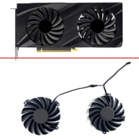 2PCS 85MM 4PIN CF1010U12S 0.45A RTX3060 3060 TI GPU FAN For PNY GeForce RTX 3060 Ti 8GB VERTO RTX306