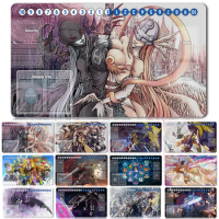 33 - Board Game DTCG Playmat Table Mat Size 60X35 cm Mousepad Play Mats Compatible for Digimon TCG CCG RPG