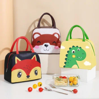 Children Messenger Bag Cartoon Bento Lunch Box Thermal Mother Kids Bags for Girl Accesorios Infantiles Bolsas Para Niños Сумка