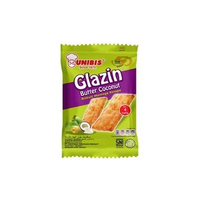 Unibis Glazin Butter Coconut Biskuit | isi 10 Sachet