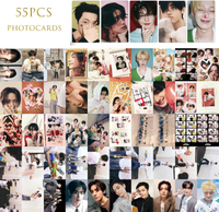 PYAJUU 155Pcs ENHYPEN Romance: Untold Album Photocard Set K-pop 55Pcs ENHYPEN Photocards and 100Pcs 