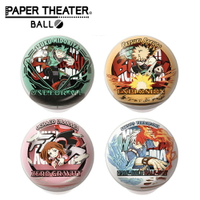 【日本正版】紙劇場 我的英雄學院 球形系列 紙雕模型 紙模型 立體模型 PAPER THEATER BALL