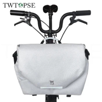 TWTOPSE Bicycle Laptop Bag For Brompton 3SIXTY PIKES Folding Bike Cycling City Messenger 2.0 S Bag Fit 3 Holes DAHON Terns Bags