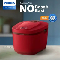 Phillips Rice Cooker HD4712 Series 300 Rice Cooker Digital Kapasitas 1.8 Liter Anti Lengket 400Watt 