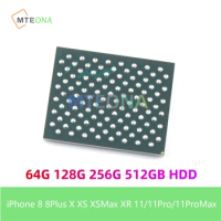 64G 128G 256G 512GB HDD Storage NAND For iPhone 8 8Plus X XS XSMax XR 11/11Pro/11ProMax Memory Flash Chip