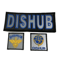 Logo DISHUB fullset depan belakang+perekat