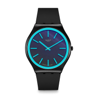 Swatch Skin Irony 超薄金屬系列手錶 OBSIDIAN SHIMMER (42mm) 男錶 女錶 瑞士錶 錶