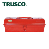 【Trusco】山型單層工具箱-銘紅 Y-350-R 日本製造原裝進口