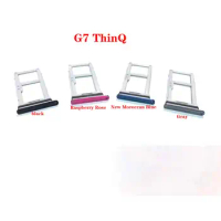 For LG G7 ThinQ LM-G710 LM-G710N LM-G710VM G710 SM-G710 SIM Card Tray Slot Holder Sim Card Tray