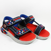 SKECHERS 兒童涼鞋 Mega-Splash 2.0 - Cuboshore 402214LNVRD  [陽光樂活](D6)