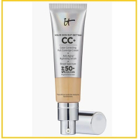 IT COSMETICS 依科美銀管CC霜 CC+ COLOR CORRECTING FULL COVERAGE CREAM SPF 50 #MEDIUM TAN 32ML