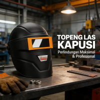 Kapusi Kedok Las Pegang Safety/topeng las/las plastik/kedok las/Face Shield Welding