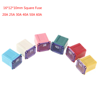 Mini Square Fuse58V 20A 25A 30A 40A 50A 60A Automotif Kereta Fuse 16*12*10mm